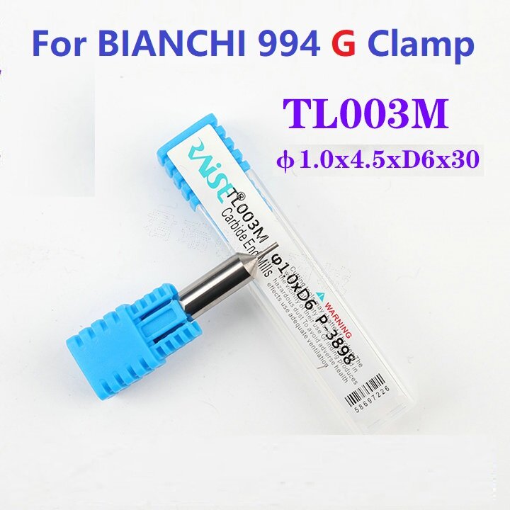 Bianchi – pince à mâchoires B994 A F G, 1.0mm 1.5mm 2.5mm 3mm, KEYLINE 994, fraise d'extrémité laser