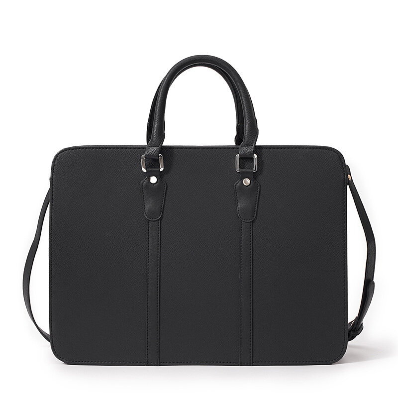 High Quality Business Men Briefcase Korean Style Leather Handbag Casual Shoulder Bag Male Laptop Bag File Bag