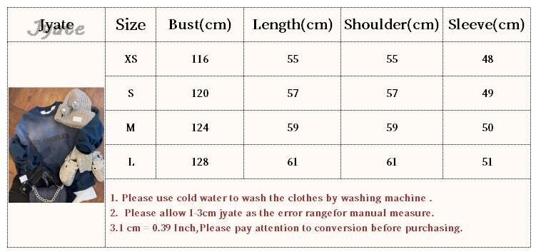Spring Autumn Chic Retro Woman Sweatshirt Cotton Wash Water Hoodie O-neck Los Angeles Letter Print Street Fashion Pullover Tops