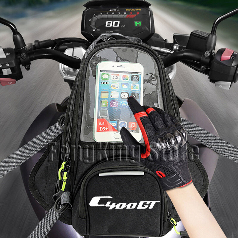 For BMW C400GT C 400GT C400 GT Motorcycle Fuel Tank Bag Touchable Navigation Magnet bag Motorbike Dust Bag