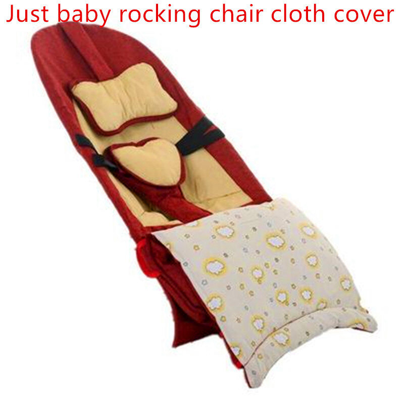 Upgrade bujany fotelik dla dzieci pokrowiec z materiału z kołdrą i poduszką kołyska dla niemowląt akcesoria krzesła bujany fotelik dla dzieci zapasowy pokrowiec