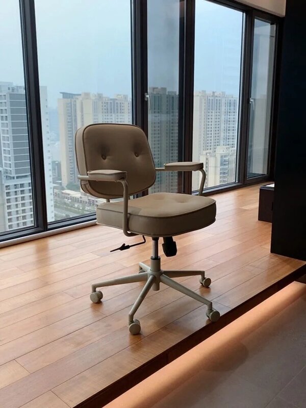Computer Chairs, Luxury Bedroom Backrest Gaming Armchairs, Mobile Swivel Chair, Lifting Office Desk Stools Furniture Armchair
