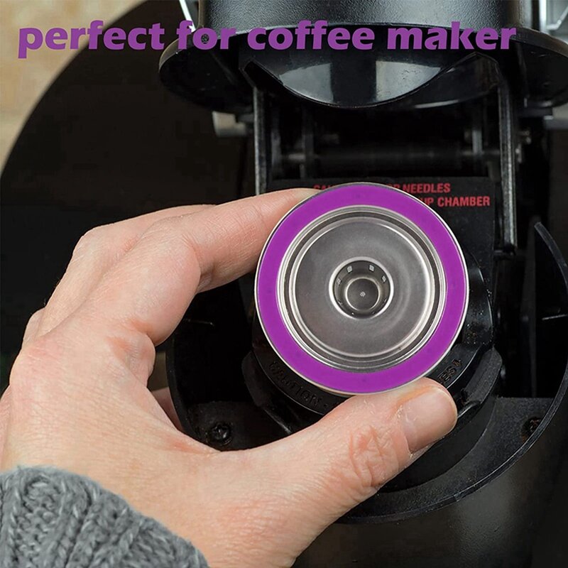 2倍の再利用可能なケグ用カップ、再利用可能なコーヒーポッド、ケッシュコーヒーメーカー用の詰め替え可能なkカップ2.0および1.0