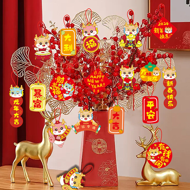 Festival da Primavera Pingente, Ano Novo Chinês Enfeites, Decoração Do Quarto Do Casamento, Natal