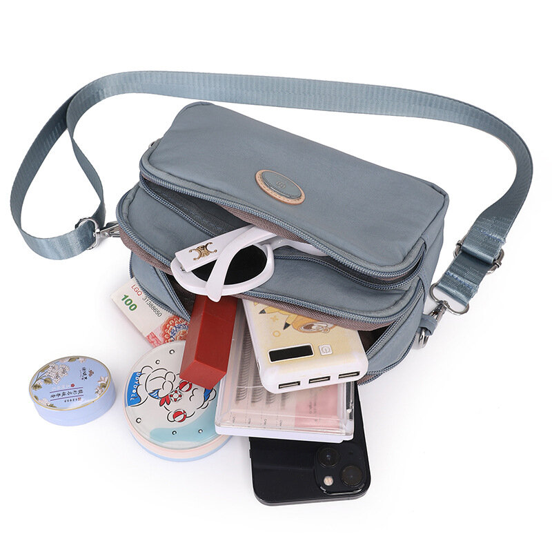 Модная женская сумка через плечо на молнии, Женская многофункциональная сумка, кошелек, новинка, Лидер продаж 2024