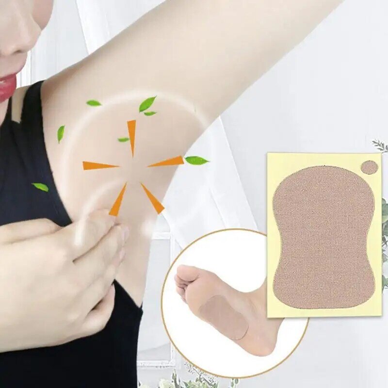 Zweetbeschermers 10 Stks/set Zacht Zweet Beschermers Patches Voor Vrouwen Voeten Onderarm Zweetkussens Voor Onder De Arm Onaangename Geur