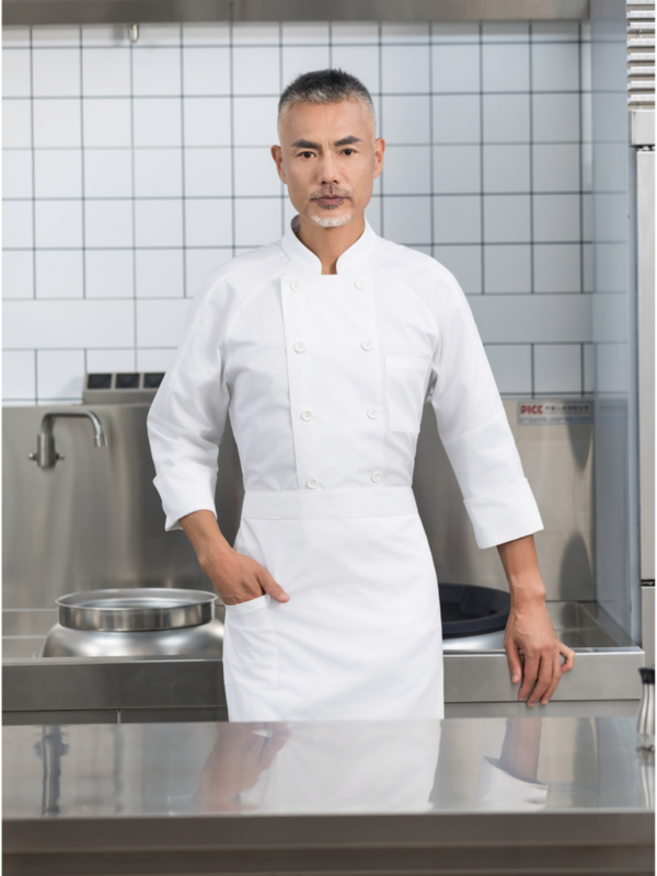Odzież kucharska damska kurtka kuchenna usługi gastronomiczne japońskiego szefa kuchni Chaquetilla Cocinero odzież robocza szef kuchni restauracji