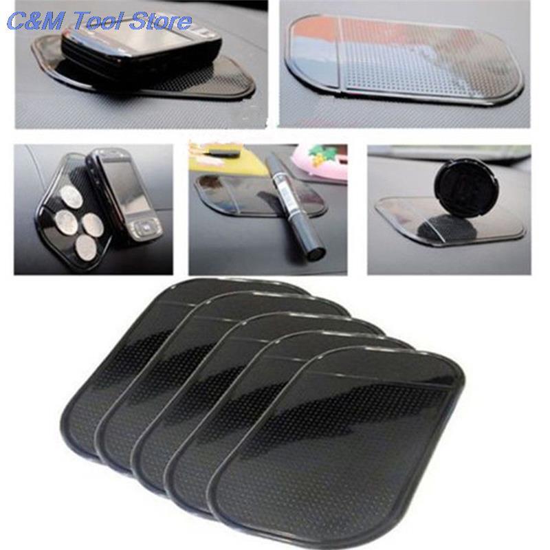1Pc Auto Dashboard Plakkerige Pad Mat Anti Antislip Gadget Mobiele Telefoon Gps Houder Interieur Anti-Slip Mat Accessoires
