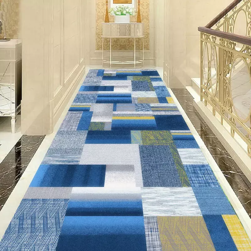 Alfombra de pasillo para el hogar, alfombra de pasillo largo de Hotel, área de sala de estar 3D, alfombra de pasillo de cocina, Alfombra de pasillo de entrada del hogar