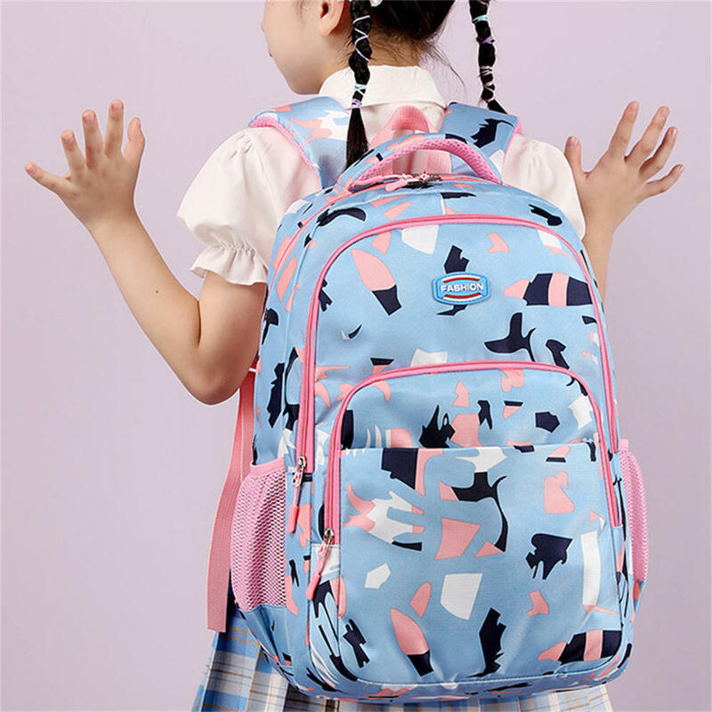 New Children Schoolbags For Girls Boy Student Travel Bag Laptop Backpack Light Weight Reduction Primary Schoolbags