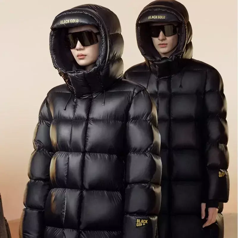 Chaqueta de plumón para mujer, abrigo de estilo medio, Parkas que combinan con todo, abrigo fino de autocultivo, novedad de invierno, 2023