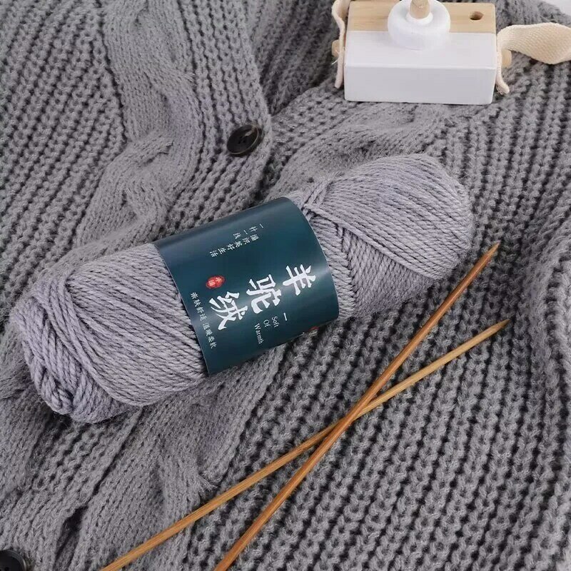 5 rolls/500g 5 rolls/500g Handwoven alpaca wool yarn, thick wool rod, needle thread, jacket, sweater, knitting scarf thread