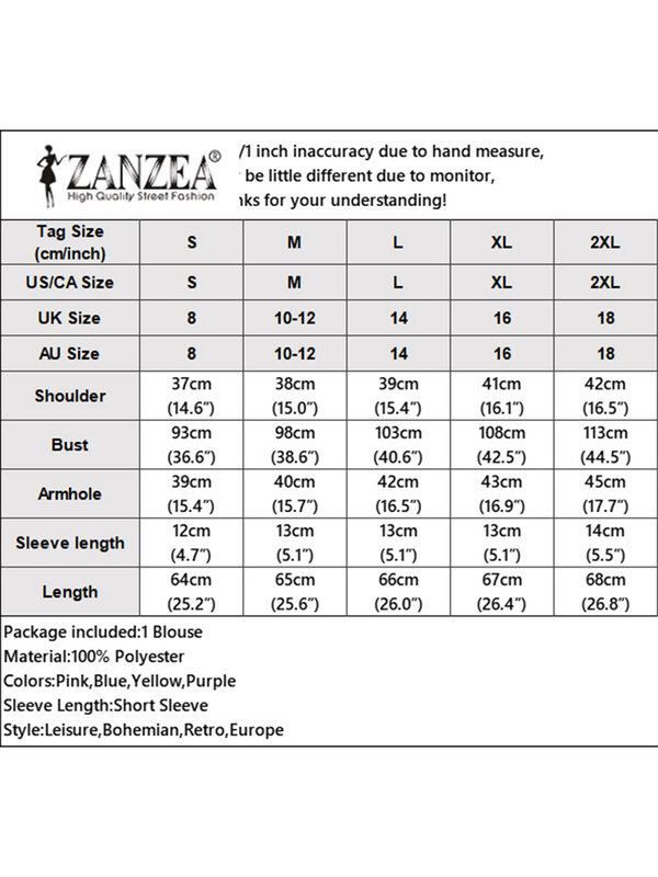Zanzea-女性用ボヘミアンフレアスリーブブラウス、フローラルプリントシャツ、ラウンド、女性用ホリデーフリル、ボタントップ、ファッション
