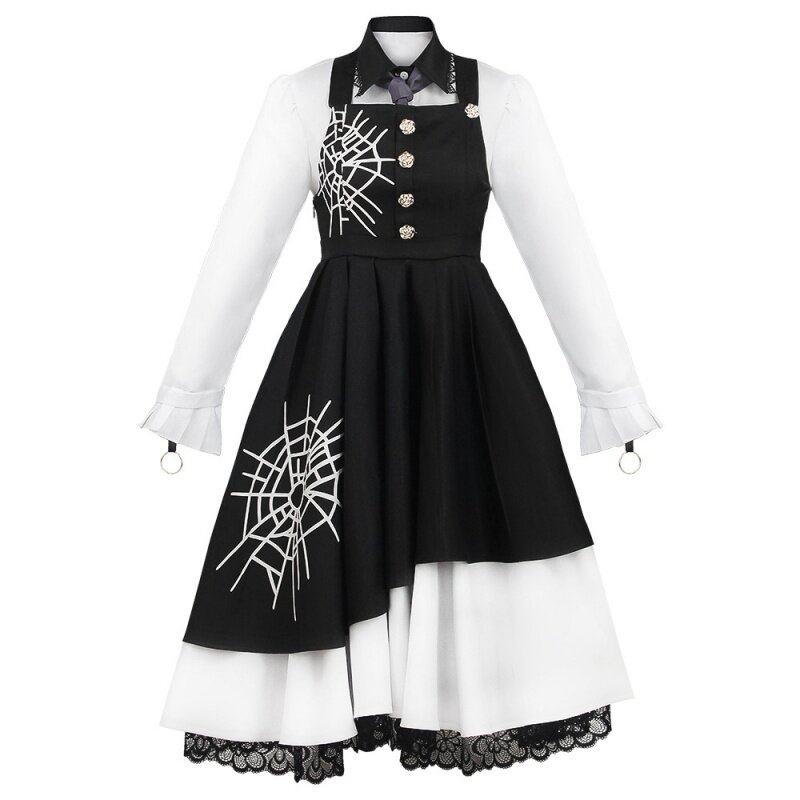Game Tojo Kirumi Cosplay Costume Adult Women Girls Dress Lolita Maid Suit Halloween Uniform Party