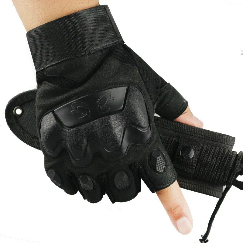 Cross-border Tactical Half-finger Gloves Male Special Forces Outdoor Riding Mountaineering Training Non-slip Fitness Outdoor