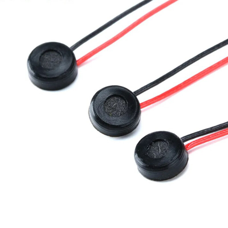 10pcs Electret Condenser MIC Capacitive Electret Microphone 4mm x 1.5mm for PC Phone MP3 MP4 with 2 Leads wire wire length5.5CM