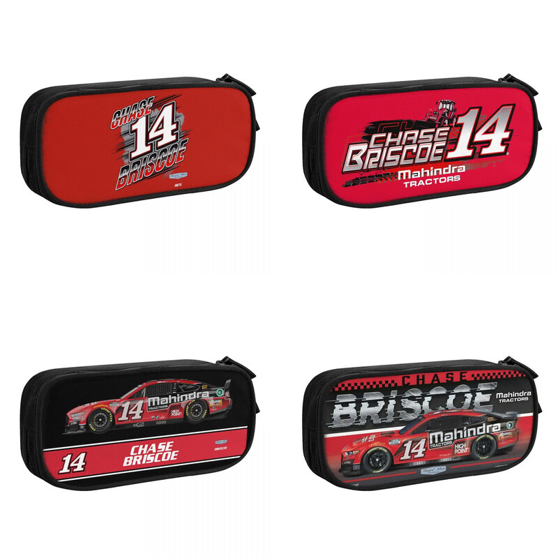 Chase Briscoe 14 Big Capacity Pencil Pen Case Office College School Large Storage Bag Pouch Holder Box Organizer