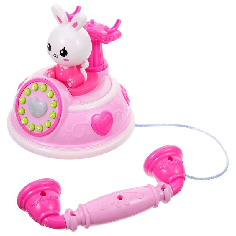 Puzzle Simulated Telephone Child Girl Girl Childrens Childrens Toys Early Developmental Plastic Children Plaything