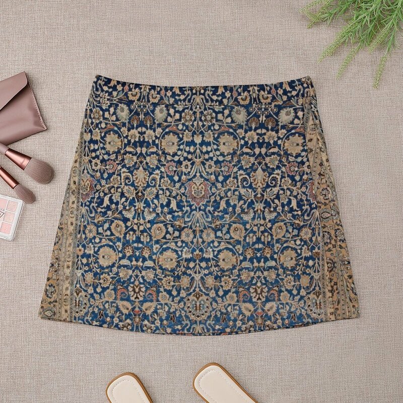 Античная Тебриз персидская мини-юбка с принтом ковер женские летние юбки кавайная юбка в Корейском стиле