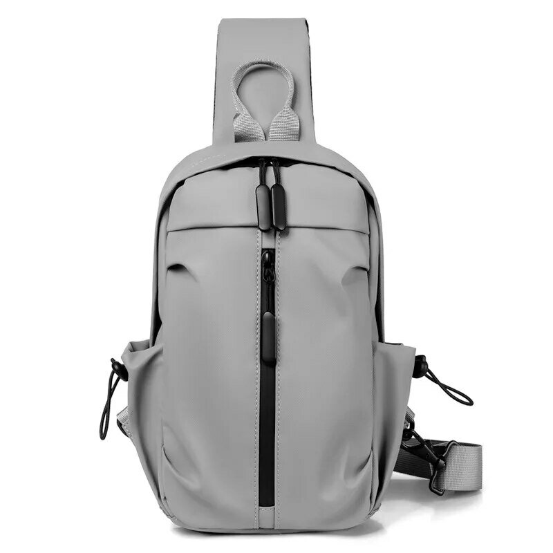 Нагрудная сумка для мужчин, повседневный модный многофункциональный рюкзак с диагональным крестом