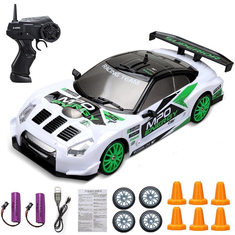 2,4G высокоскоростной Дрифт Радиоуправляемый автомобиль 4WD игрушка модель AE86 GTR автомобиль радиоуправляемые гоночные автомобили игрушка для детей рождественские подарки