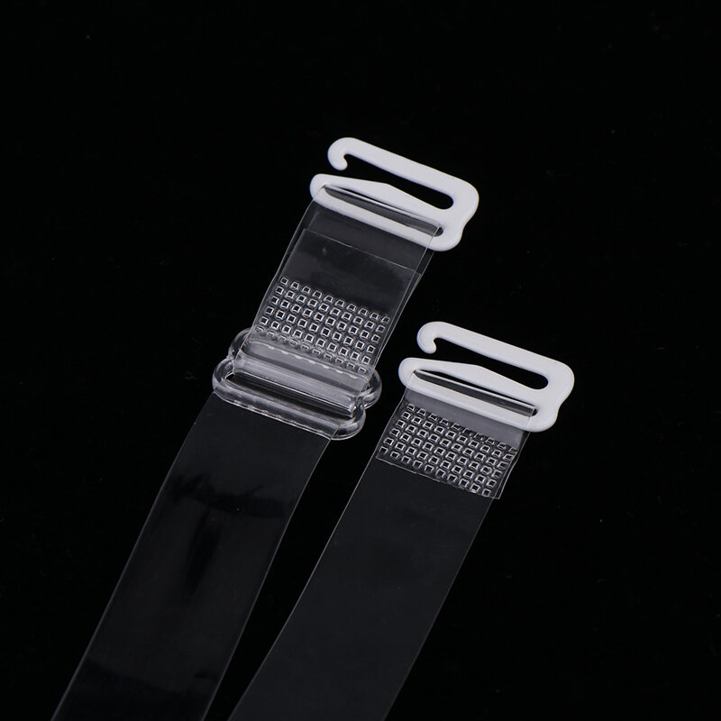 Adjustable Intimates Accessories Bra Straps Belt Women's Elastic Invisible Transparent Silicone Bra Straps