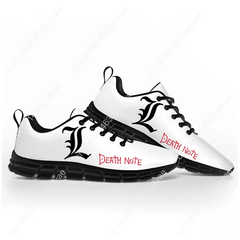 Yagami lawliet L รองเท้ากีฬาสำหรับเด็กวัยรุ่นผู้ชายผู้หญิงรองเท้าผ้าใบลำลองคุณภาพสูงออกแบบได้ตามที่ต้องการ