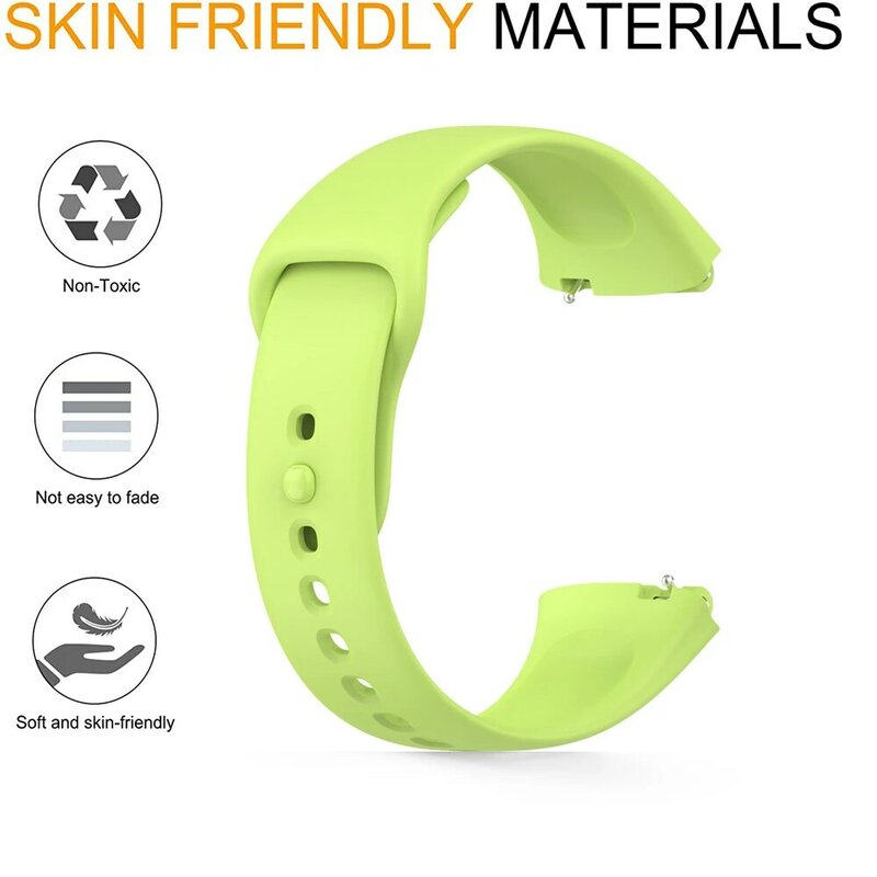 Cinturino dell'orologio per Xiaomi Redmi Watch 3 Active/Lite cinturino di ricambio cinturino in Silicone per Xiaomi Redmi Watch 3 cinturino Correa bracciale