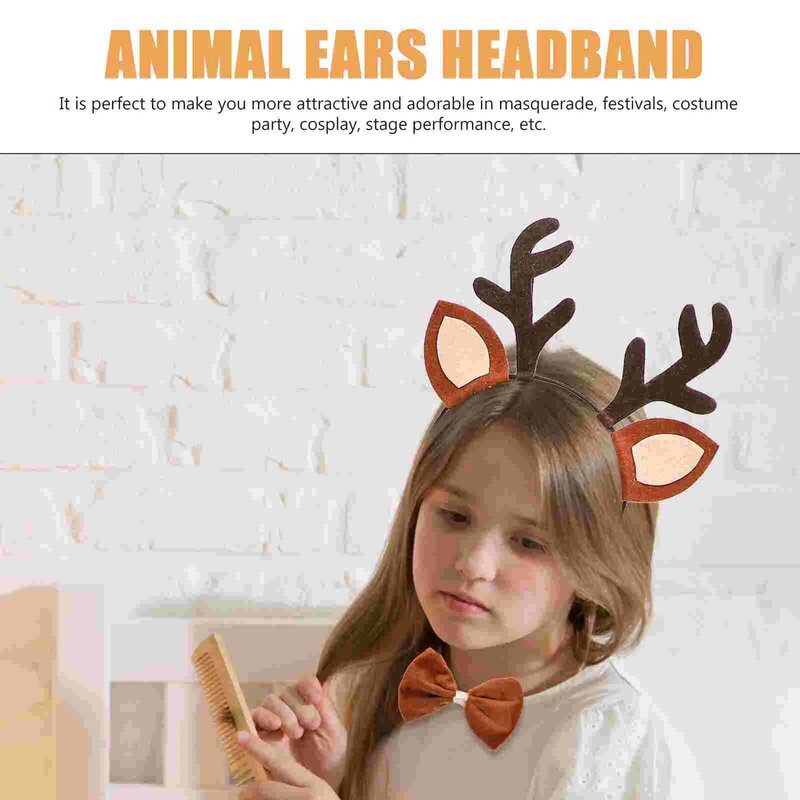 Festival Stage Performance Clothing Christmas Cosplay Outfits Animal Ears Headband Halloween Set