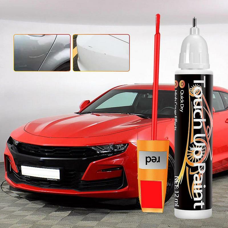Car Paint Scratch Repair Pen Vehicle Touch-Up Supplies Two-in-one Design 12ml For Various Deep Scratches Quick Remover Marker