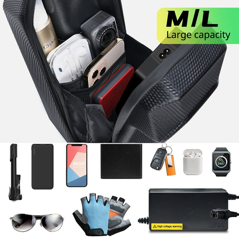 NEWBOLER accessori per borse per Scooter elettrici borsa per veicoli elettrici impermeabile per Xiaomi Scooter borsa anteriore per bici parti antipioggia