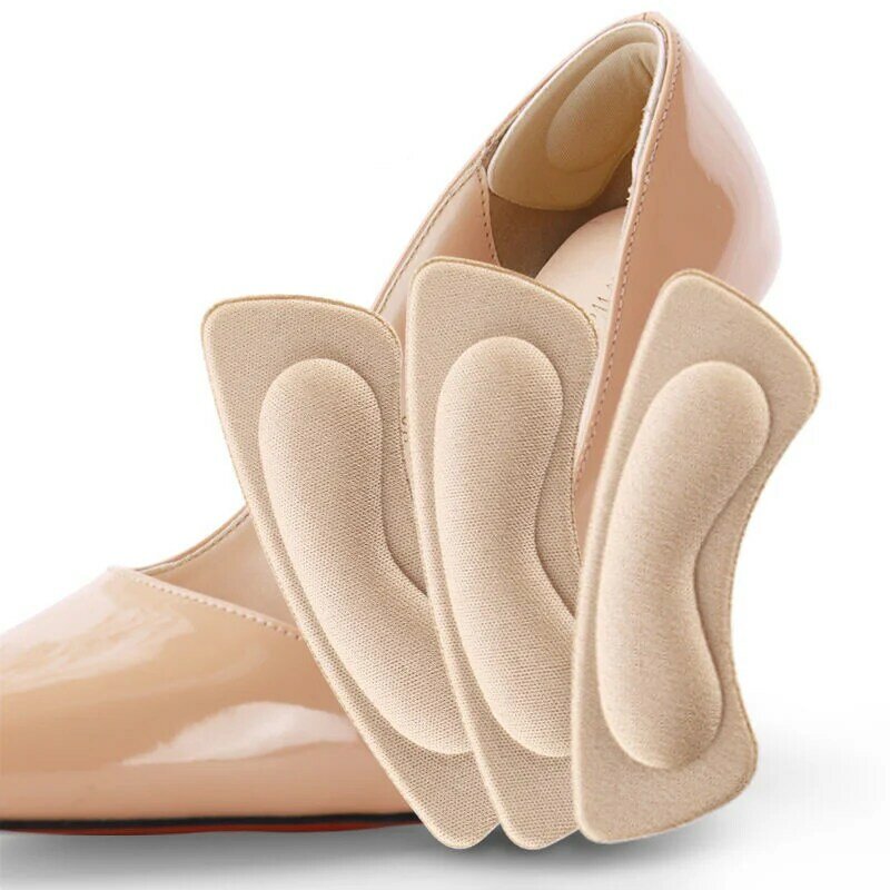 แผ่นรองในรองเท้า2/8ชิ้นแผ่นแปะติด Relief ปวดป้องกันการสึกหรอแผ่นรองรองเท้าแผ่นรองป้องกันการดูแลรักษาส้นเท้าสติกเกอร์ติดด้านหลังรองเท้า