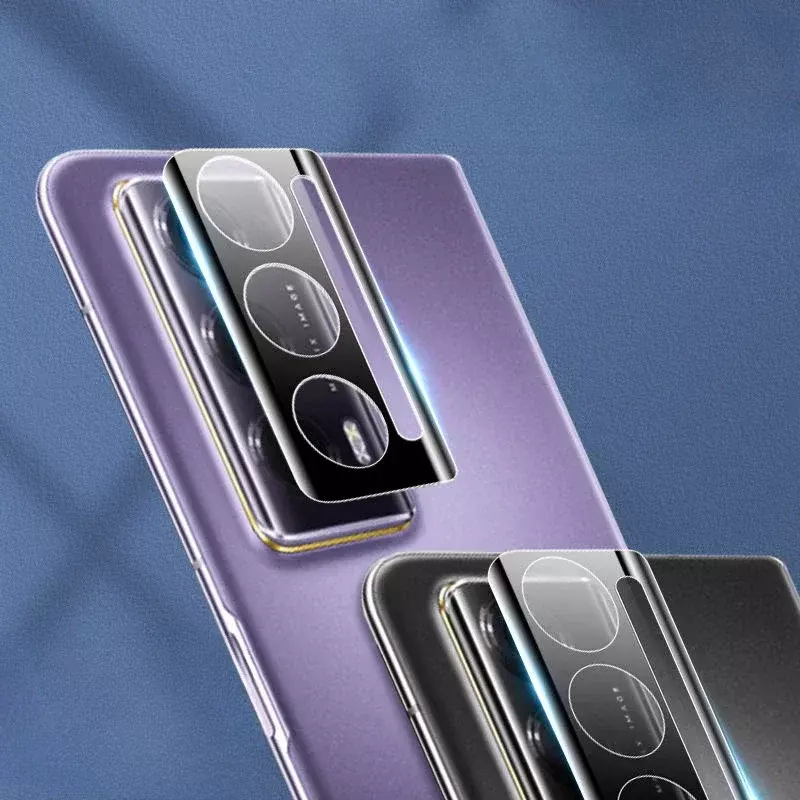 Для Honor Magic V2 Защитная пленка для объектива телефона с закаленным стеклом задняя стандартная 3D полностью закрывающие Чехлы V2 полная защита AR HD