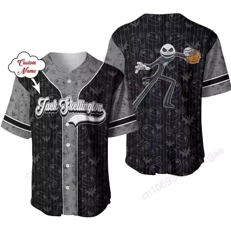 Camiseta de béisbol para hombre y mujer, ropa informal, Vintage, Y2k, Anime