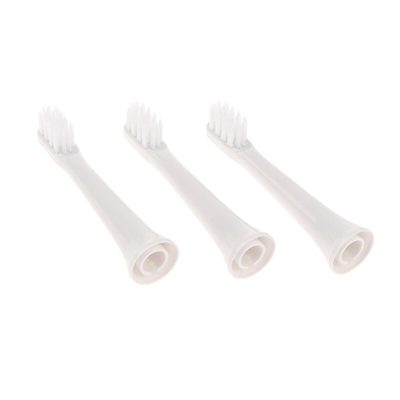 Cepillo de dientes eléctrico sónico para XIAOMI T100, cabezales de repuesto DuPont de vacío suave, boquillas de cepillo de cerdas limpias, 3 uds.