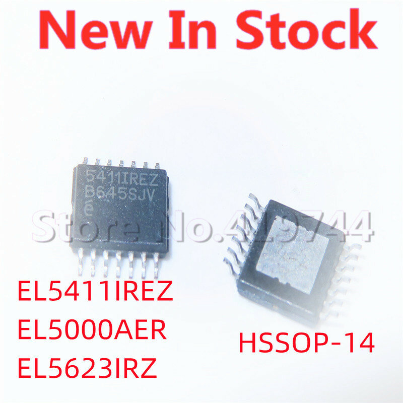 Chip de pantalla LCD SMD 5411IREZ EL5411IREZ 5000AER EL5000AER EL5623IRZ 5623IRZ HSSOP-14, en Stock, nuevo y original, IC, 5 unids/lote