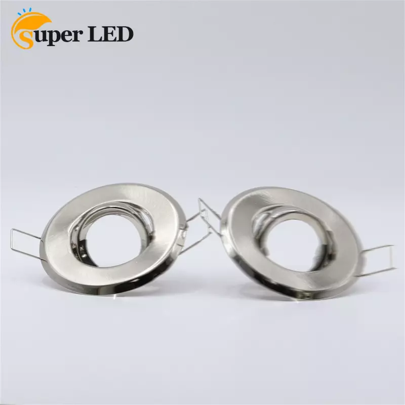 Round Spot Bulb Recessed Led Ceiling Light Fixture Downlight MR11 Fitting Mounting Ceiling Spot Lights Frame