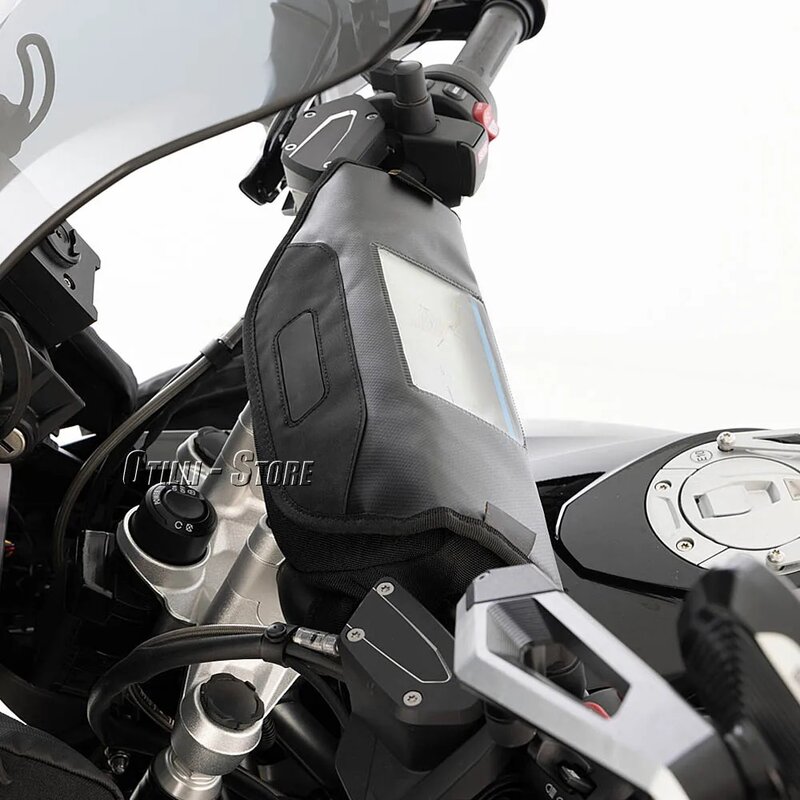 Водонепроницаемая сумка на руль мотоцикла для BMW, Honda, Kawasaki, Suzuki, Ducati, Yamaha и т. Д.