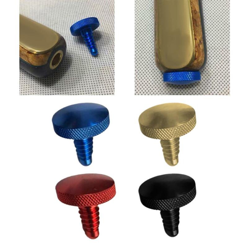 Cue Back Plug Screw, Billiard Bottom Tail Cover Protective, Portable Billiard Bottom Plug Protector Case Accessories