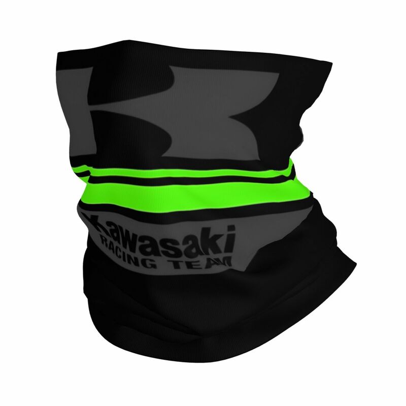 Kawasakis-bufanda envolvente para motocicleta para hombre y mujer, accesorios para el cuello, Bandana para Motocross, bufanda cálida para senderismo, máscara facial