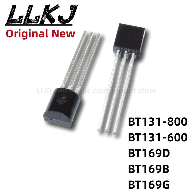 Transistor TO-92, BT131-800, BT169D, BT131-600, BT169B, BT169G, TO92, 1PC