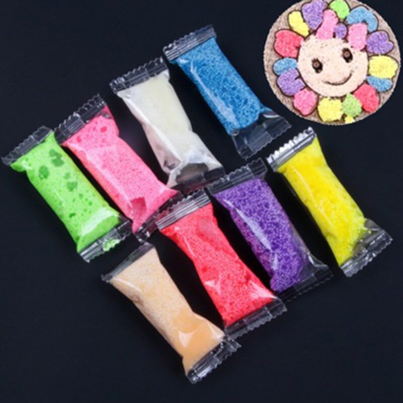 8 cores plasticina argila lama kits artesanato DIY brinquedo mulheres menina pré-escolar adereços