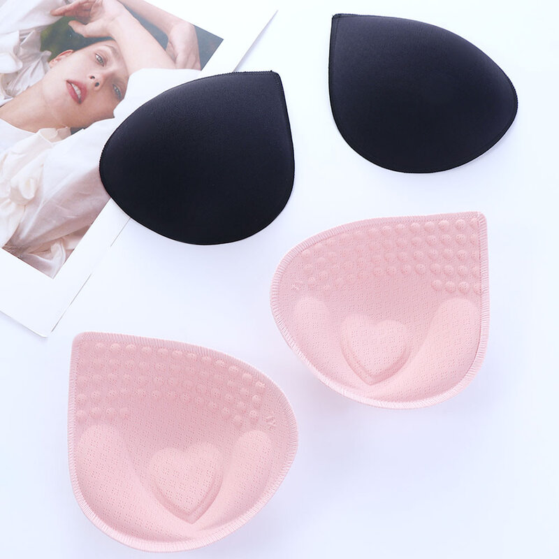 Soft Lingerie Water Drop Shape Push Up Chest Cups Pad Bikini Padding Inserts Women Clothes Accessories Breast Bra Inserts