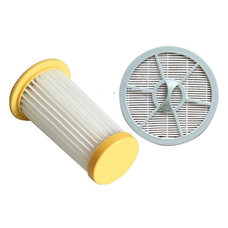 1x Hepa Filter And 1x Round Air Outlet Filter For Fc8260 Fc8262