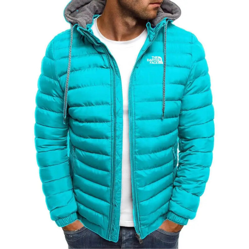 男性用の厚くて暖かいジッパー付きコート,ストリートスタイルのフィッシングコート,ハイエンド,新しい秋と冬,2022