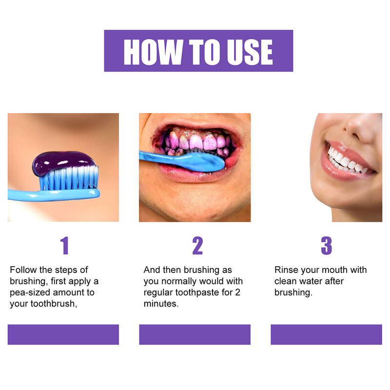 Wybielająca pasta do zębów intensywna odplamiacz wybielająca pasta do zębów dla długotrwałego świeży oddech