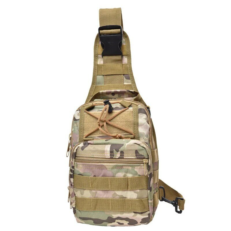 Outdoor Militar Tactical Sling Sport Viagem Peito Bag Shoulder Bag Para Homens Mulheres Crossbody Sacos Caminhadas Camping Equipment