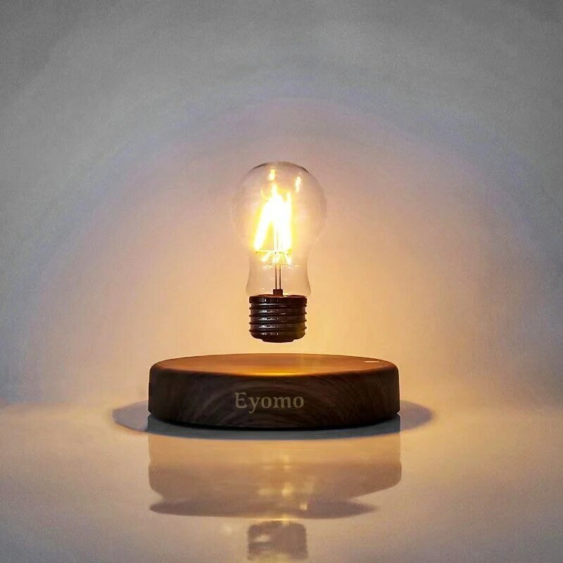 Żarówka LED lewitacja magnetyczna światło kreatywne pływające szkło dekoracja biurka w domu prezent urodzinowy stół nowość lampka nocna