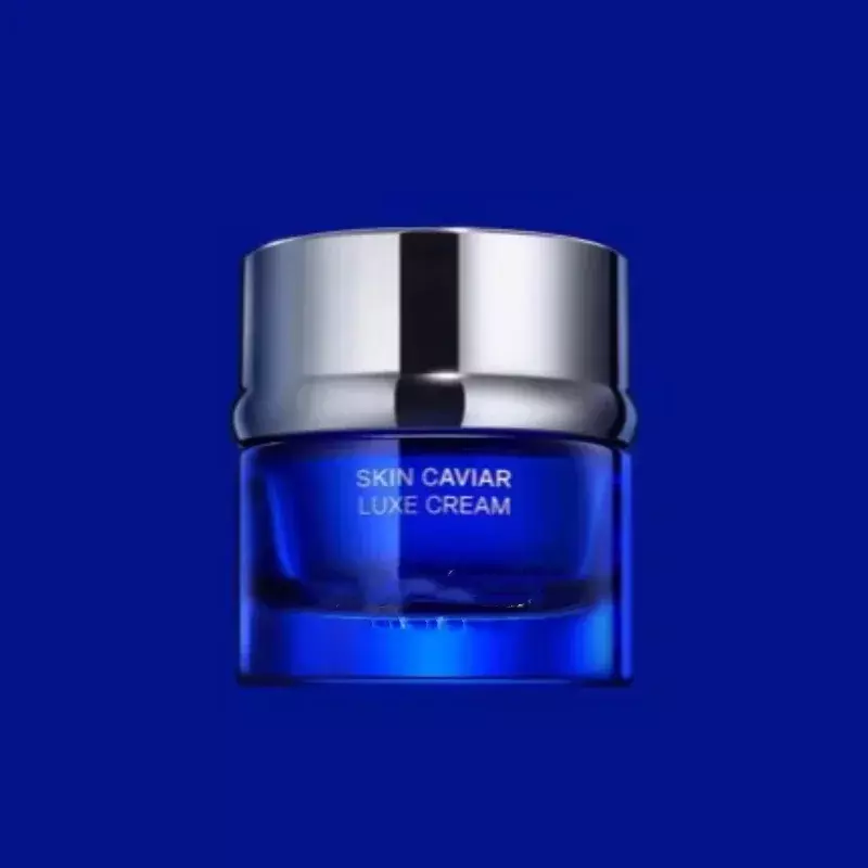 2024 Caviar Firming Face Cream Fade Eyebags Eye Serum Fade Fine Lines Moisturizing Lotion Facial Cleanser Loose Powder 50ml