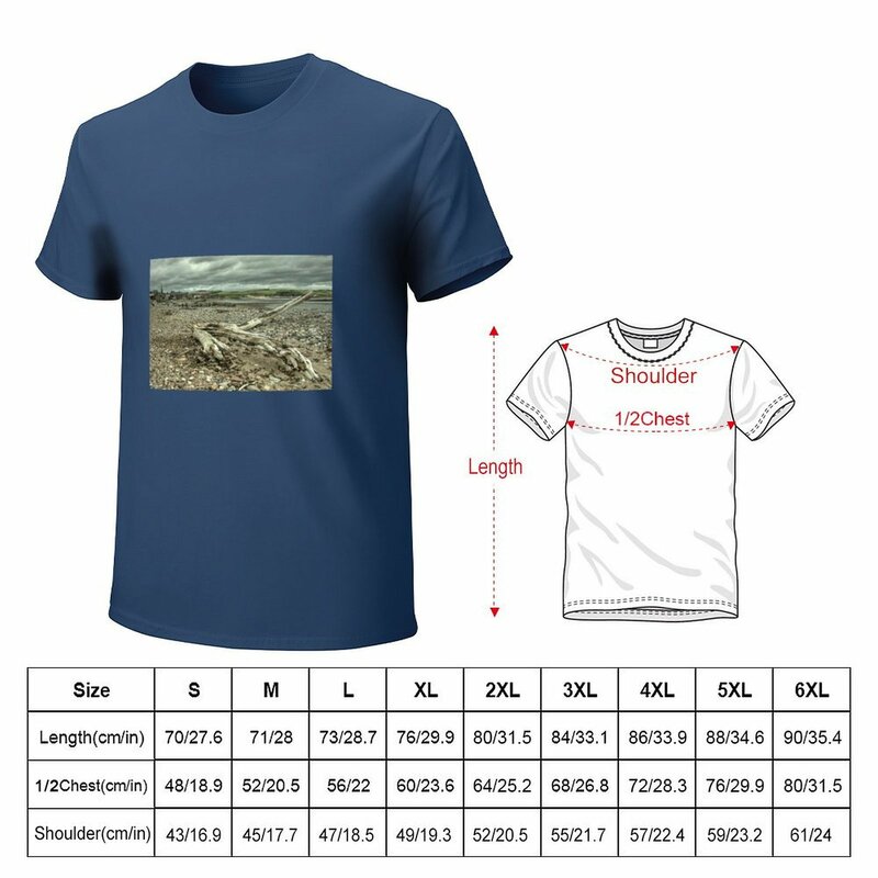 Stone haven Treibholz T-Shirt übergroße Vintage Kleidung Bluse große und große T-Shirts für Männer